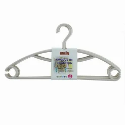 SET 5 PZ GRUCCE STAMPELLE APPENDIABITI IN PLASTICA BEIGE VESTITI PANTALONI 87685