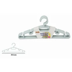 SET 5 PZ GRUCCE STAMPELLE APPENDIABITO PLASTICA VESTITI PANTALONI AZZURRO 79322