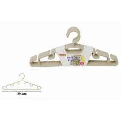 SET 5 PZ GRUCCE STAMPELLE APPENDIABITO IN PLASTICA VESTITI PANTALONI BEIGE 79321