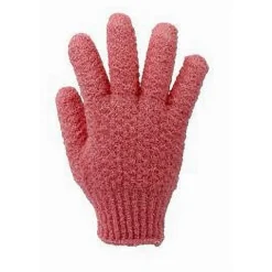 SET 3 PZ GUANTO DOCCIA BAGNO MASSAGGIO ESFOLIANTE PELLE CORPO TINTA UNITA 79286