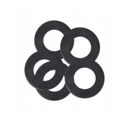 SET 10 PZ GUARNIZIONI IN GOMMA NERA 3/4 O-RING TUBO IDRAULICA ACQUA BAGNO 59117