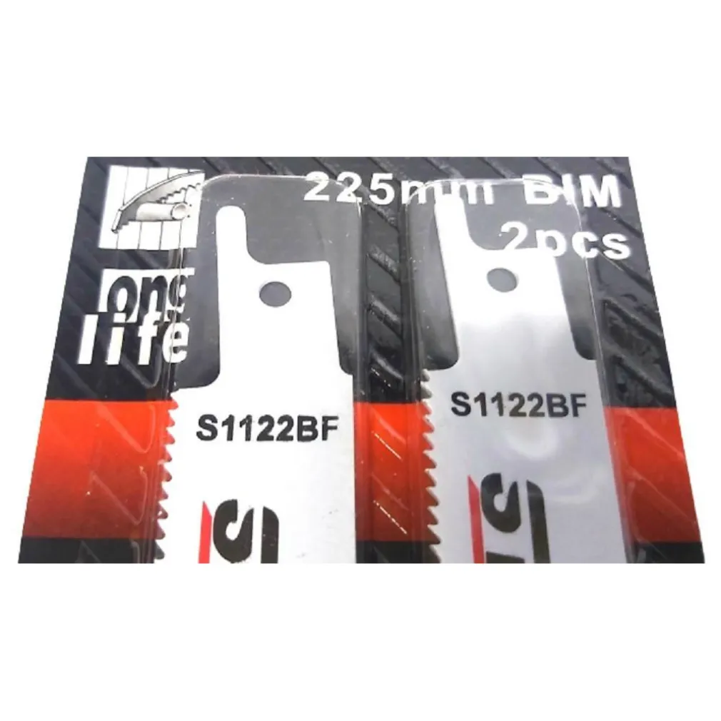 SET 2 PZ LAMA DA 225 MM PER SEGA SEGHETTO A GATTUCCIO PER METALLO FERRO SIMILARI