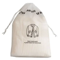 SET 3 PZ ORGANIZER DA VIAGGIO CASA BORSA GIACCA 32X42CM SACCO CON COULISSE 87707