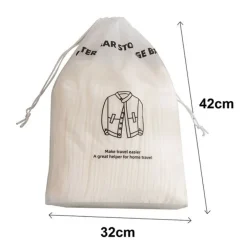 SET 3 PZ ORGANIZER DA VIAGGIO CASA BORSA GIACCA 32X42CM SACCO CON COULISSE 87707