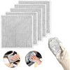SET 10 PZ PANNI IN FILO METALLICO ANTIGRAFFIO PER PULIRE PIATTI LAVELLI MULTIUSO