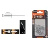 SET 20 PZ RIVETTI RIVETTO 4X10MM ACCESSORI BRICOLAGE FERRAMENTA FAI DA TE 90816