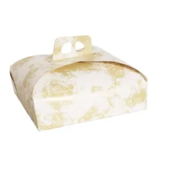 SET 3 PZ SCATOLA PORTA TORTA 40X40 CM PER ALIMENTI DOLCI PASTE PASTICCERIA 58004