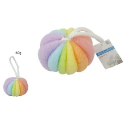 SET 2 PZ SPUGNA DOCCIA A RETINA RETE ESFOLIANTE CORPO DA BAGNO ARCOLBALENO 79308