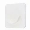 SET 4 PZ SUPPORTI ADESIVI PER BASTONE PER TENDA BAGNO ASTE DOCCIA BIANCO 87358