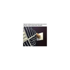 SET 4 PZ SUPPORTI ADESIVI PER BASTONE PER TENDA BAGNO ASTE DOCCIA BIANCO 87358