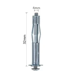 SET 5 PZ TASSELLI METALLICI ESPANDIBILI VITI A ESPANSIONE STILE I 4 X 32MM 92848