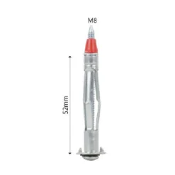 SET 2 PZ TASSELLI METALLO ESPANDIBILE VITI AD ESPANSIONE CON PUNTA 8X52 MM 92862