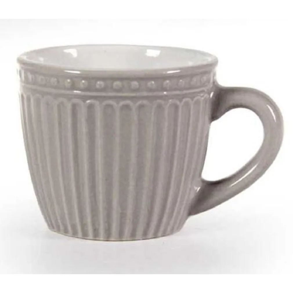 SET 6 PZ TAZZE TAZZINE CAFFE' SENZA PIATTINO 90ML 5,3CM COLORI ASSORTITI 773938