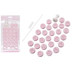 SET 26 STAMPINI STAMPI FORMA LETTERE PER DOLCI PASTA BISCOTTI PASTICCERIA 99022
