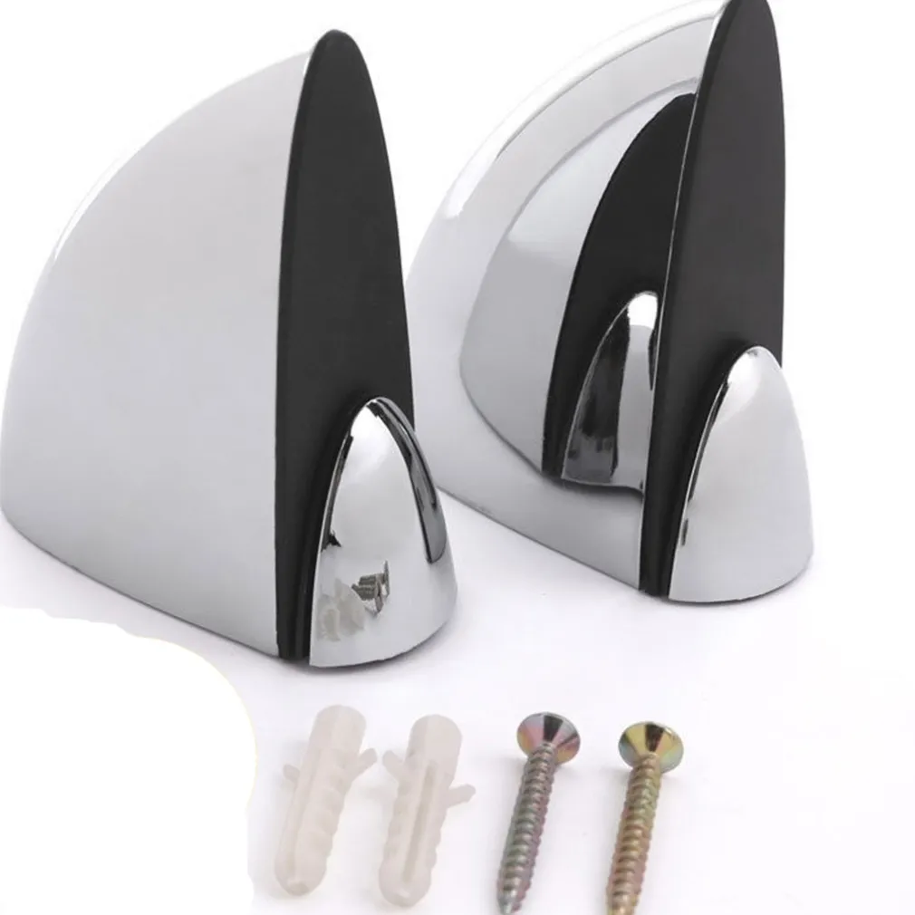 SET 2 SUPPORTO PER MENSOLE IN VETRO REGGI MENSOLA MORSETTO A BECCO CROMO LUCIDO