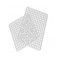 SET 2 TAPPETINI LAVELLO SCOLAPIATTI 33x38CM ANTI SCIVOLO CUCINA PIATTI PLASTICA