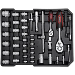 SET ATTREZZI 186PZ TROLLEY VALIGIA PORTATTREZZI CASSETTA PORTAUTENSILI LAVORO