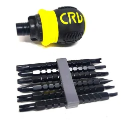 SET CACCIAVITE A CRICCHETTO 13 IN 1 MULTIFUNZIONE INSERTI PUNTE MAGNETICHE 07359