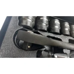 SET CHIAVI A BUSSOLA 24 PEZZI CON CRICCHETTO REVERSIBILE 1/2'' PROLUNGHE VALIGIA