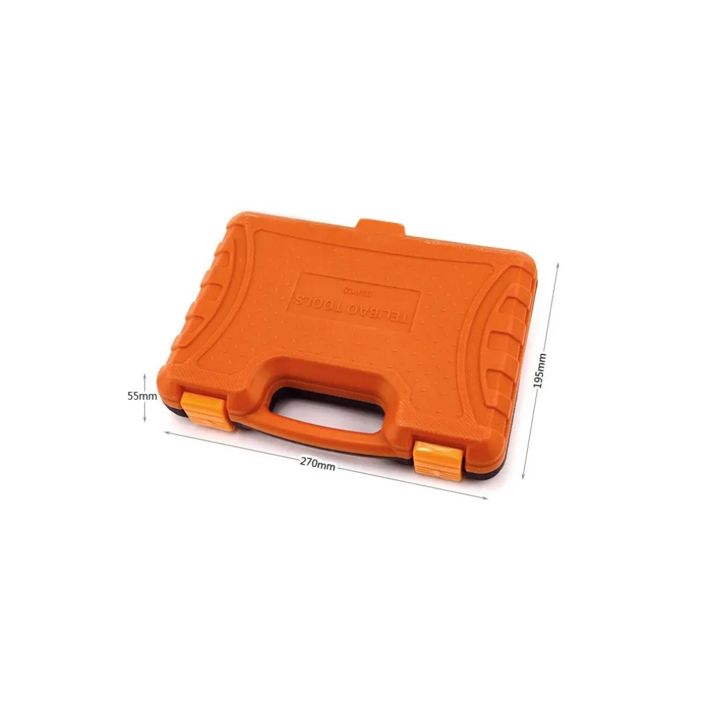 SET CHIAVI A BUSSOLA CON CRICCHETTO 53 PEZZI CHROME VANADIUM IN VALIGETTA