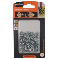 SET CONFEZIONE 58 GR. RONDELLE ELASTICHE IN ACCIAIO RONDELLA DIAMETRO 6 MM 90835