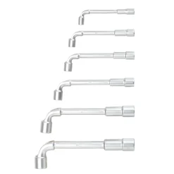 SET DI 8 CHIAVI A PIPA ESAGONALI 8 - 22mm CHIAVI BUSSOLA  8 10 11 12 13 14 17 19