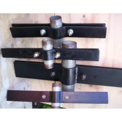 SET DI 3 STAFFE PER TUBI DA 2" A 2"1/2 CRAVATTE FERMATUBO STRINGENTI PER POZZO