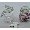 SET DI BARATTOLI PER BOMBONIERA IN VETRO PORTA CONFETTI CON CHIUSURA ERMETICA