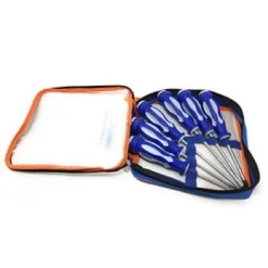 SET DI CACCIAVITI 6PZ CON PUNTA MAGNETICA A TAGLIO E STELLA BORSA GIRAVITI 50269