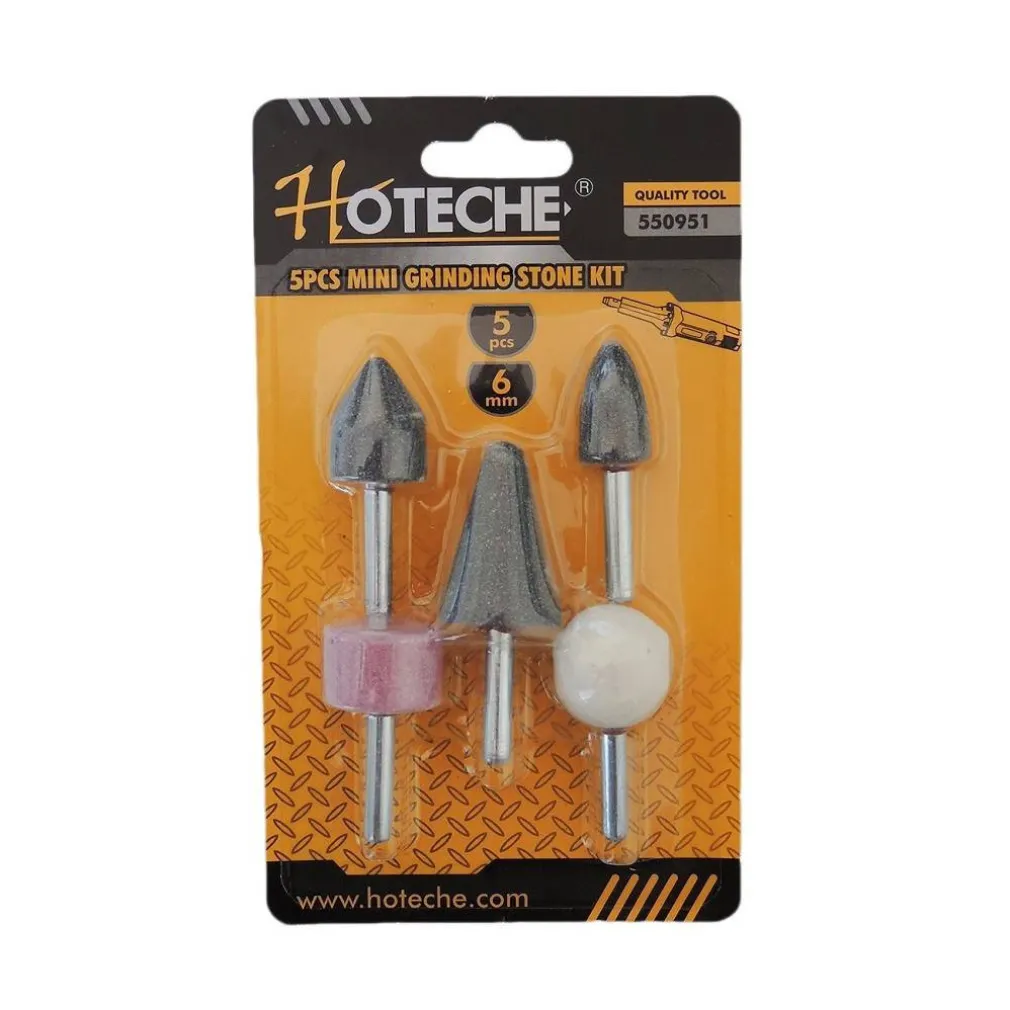SET FRESE PER MINI TRAPANO DREMEL DREMMEL 5 PEZZI DA 6MM ABRASIVE