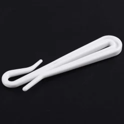 SET GANCI PER TENDE A PIEGHE REGOLABILE IN PLASTICA BIANCHE LUNGO 75 MM CASA BAGNO 87354