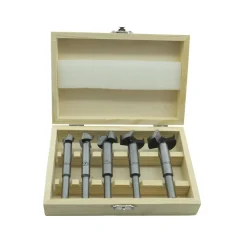 SET KIT 5 FRESE FRESA PUNTE PER PANTOGRAFO VERTICALE LEGNO 8mm 15/20//25/30/35