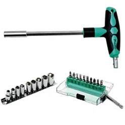 SET KIT CACCIAVITI 20 INSERTI INTERCAMBIABILI TAGLIO STELLA E BUSSOLA BUSSOLOTTI