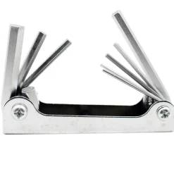 SET KIT CHIAVINI TORX 8 IN 1FORATI TASCABILI PIEGHEVOLE T9 a T40