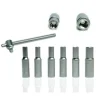 SET 7PZ 6 CHIAVI BUSSOLA TORX 1/4" SCANALATI STRISCIA CLIP MILLERIGHE CHIAVINO