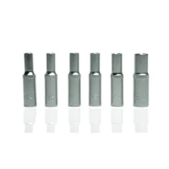 SET 7PZ 6 CHIAVI BUSSOLA TORX 1/4