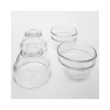 SET 4PZ ANTIPASTIERA CIOTOLE BOWLS 7.5 CM VETRO FINGER FOOD SNACK APERITIVO