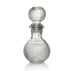 SET 6PZ BOTTIGLIA BOTTIGLIETTA 17 CM 250ML VETRO MULTIUSO ERMETICA DELUXE 773068