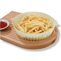 SET 10PZ CESTINO IN SILICONE PER COTTURA FORNO FRIGGITRICE AD ARIA LAVAGGIO LAVASTOVIGLIE