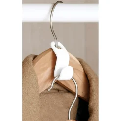 SET 6PZ CONNETTORE APPENDIABITI COLLEGAMENTO GANCI GRUCCE APPENDINI SALVASPAZIO 87355