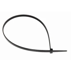 SET 100PZ FASCETTE SERRACAVO AUTOBLOCCANTI IN NYLON NERO 4.8MM X 350 MM 48-350-N