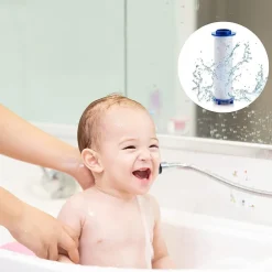 SET 4PZ FILTRO IN COTONE PP RICAMBIO PER DOCCETTA SOFFIONE DOCCIA RIMOVIBILI 59998