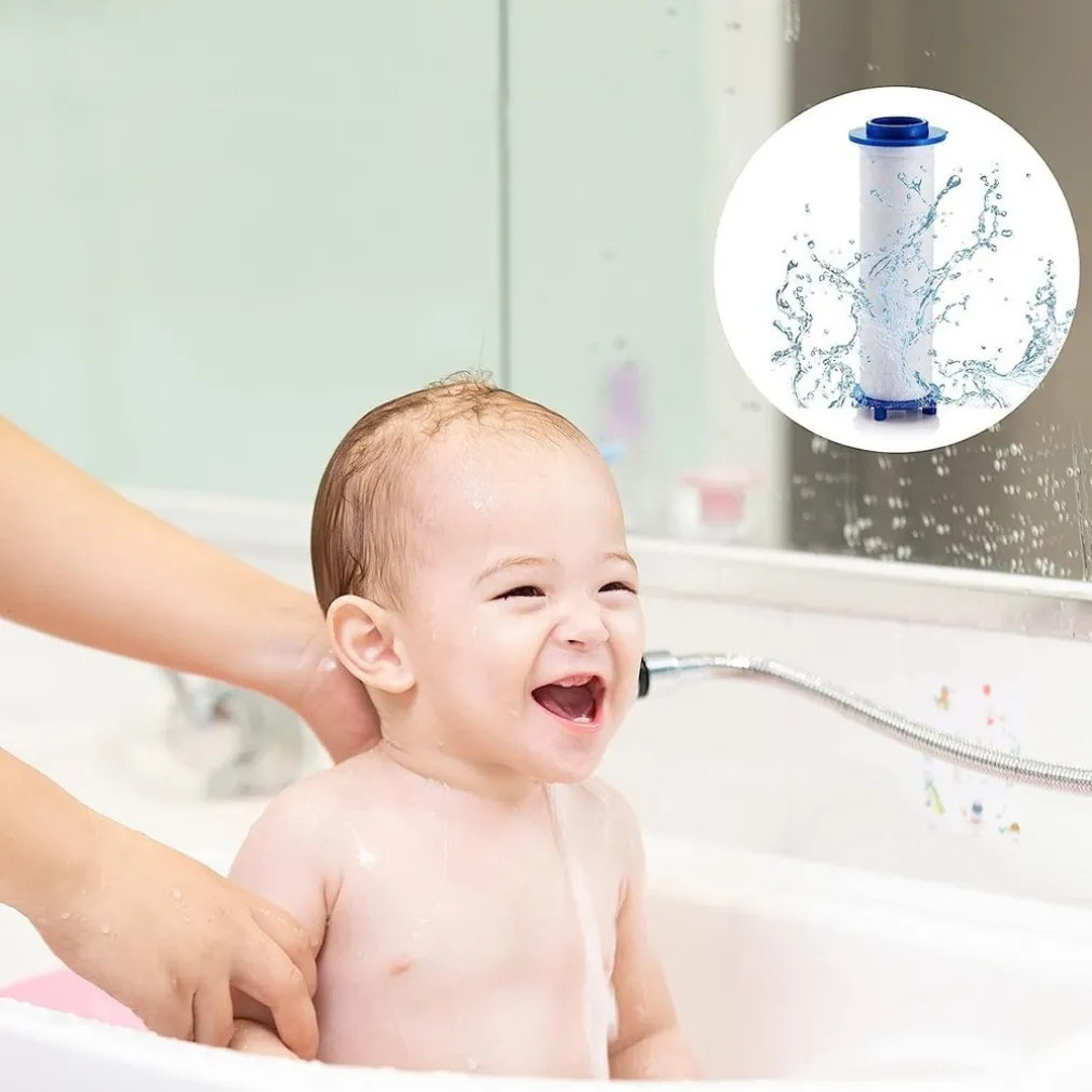 SET 4PZ FILTRO IN COTONE PP RICAMBIO PER DOCCETTA SOFFIONE DOCCIA RIMOVIBILI 59998