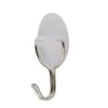 SET 3PZ GANCI APPENDINI ADESIVI PARETE CASA CUCINA BAGNO ATTACCAPANNI OVALE 87010