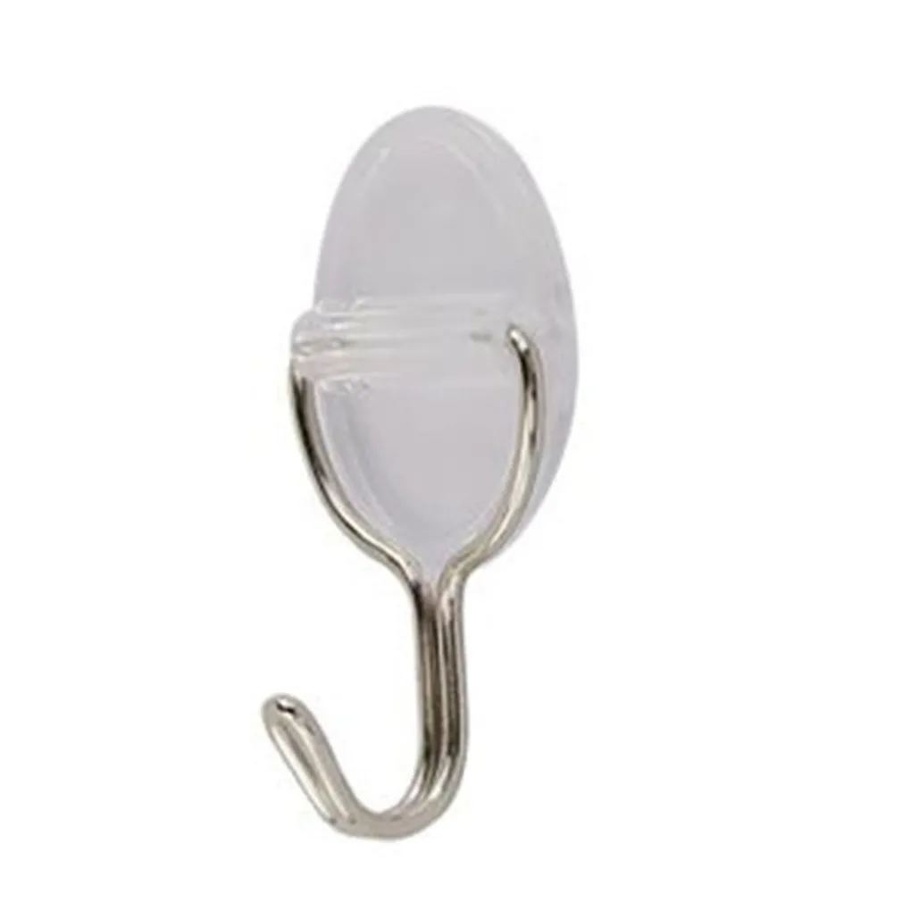 SET 3PZ GANCI APPENDINI ADESIVI PARETE CASA CUCINA BAGNO ATTACCAPANNI OVALE 87010