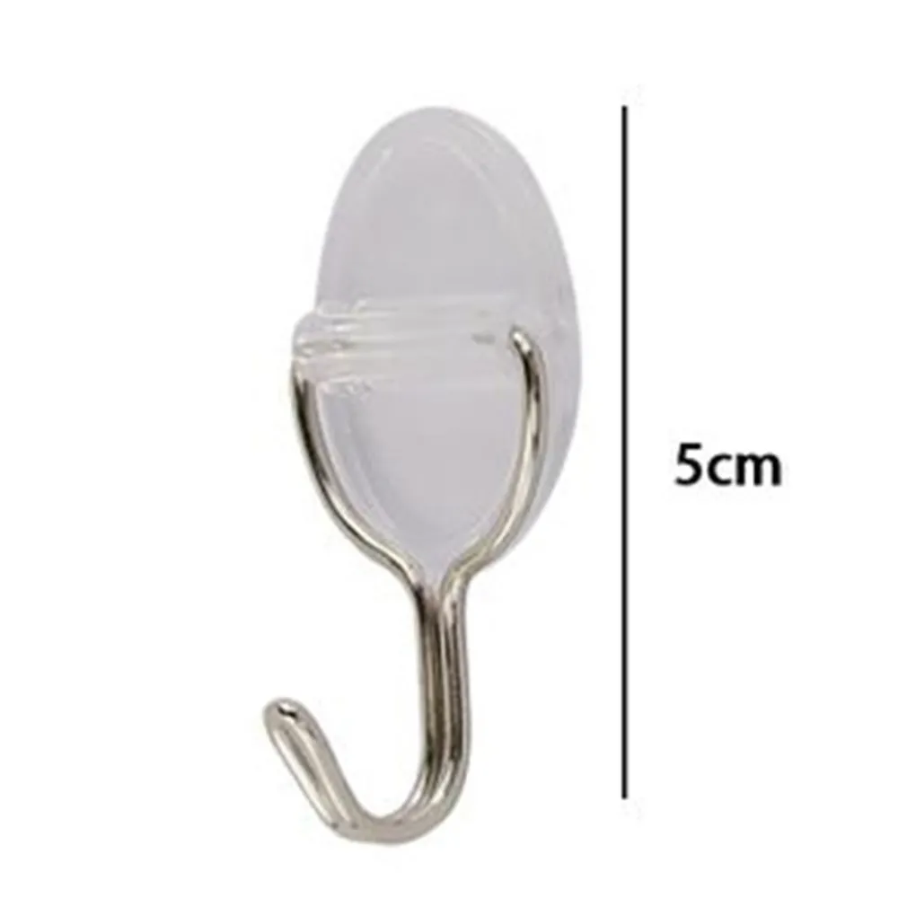 SET 3PZ GANCI APPENDINI ADESIVI PARETE CASA CUCINA BAGNO ATTACCAPANNI OVALE 87010