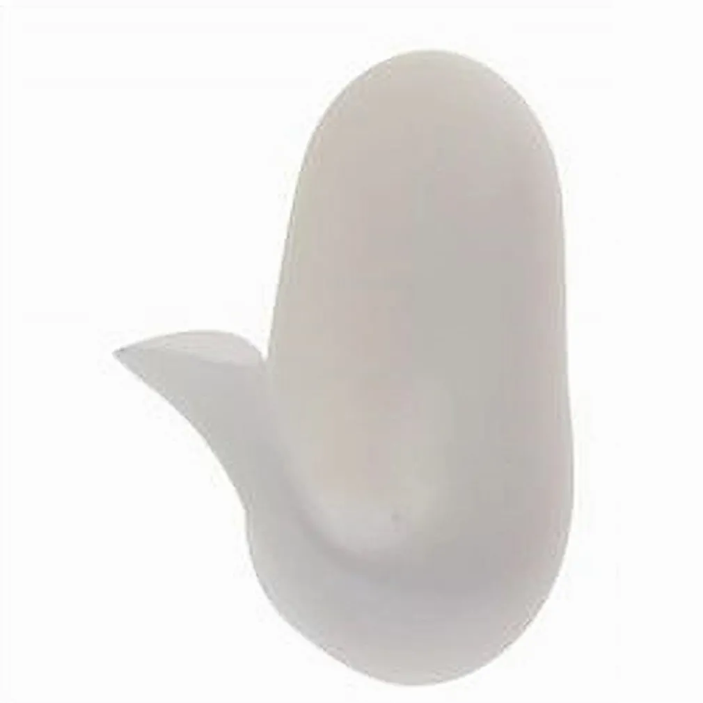 SET 2PZ GANCI APPENDINI ADESIVI BIANCO PARETE CASA CUCINA BAGNO ATTACCAPANNI 87017