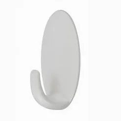 SET 3PZ GANCI APPENDINI ADESIVI OVALI PARETE CASA CUCINA BAGNO ATTACCAPANNI 59677