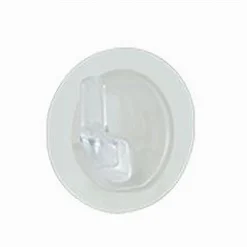 SET 9PZ GANCI APPENDINI ADESIVI A PARETE PER CASA CUCINA BAGNO TRASPARENTE 87762
