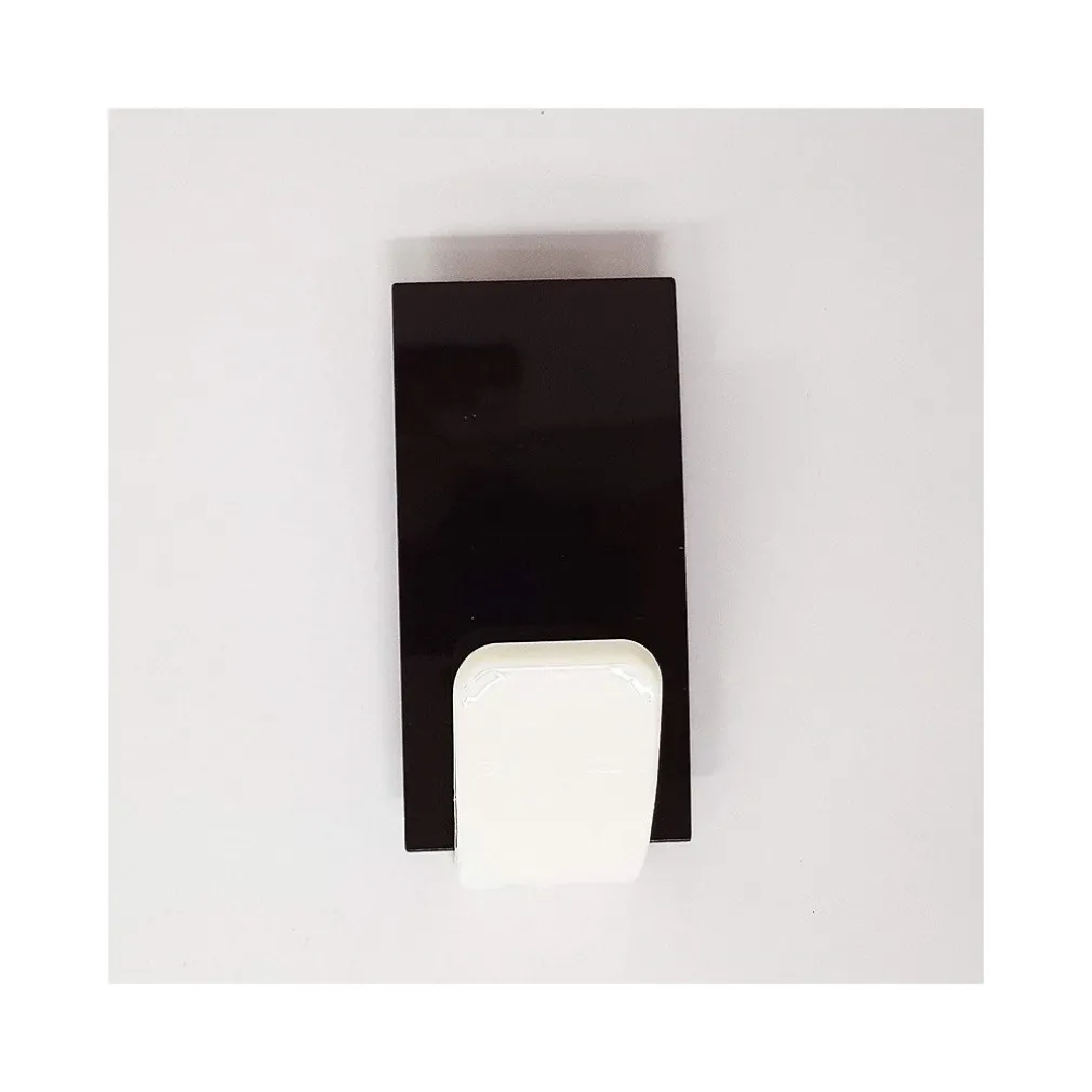 SET 2PZ. GANCIO ADESIVO 2.5KG 8x4.5x3CM PLASTICA GUARDAROBA APPENDIABITI CUCINA